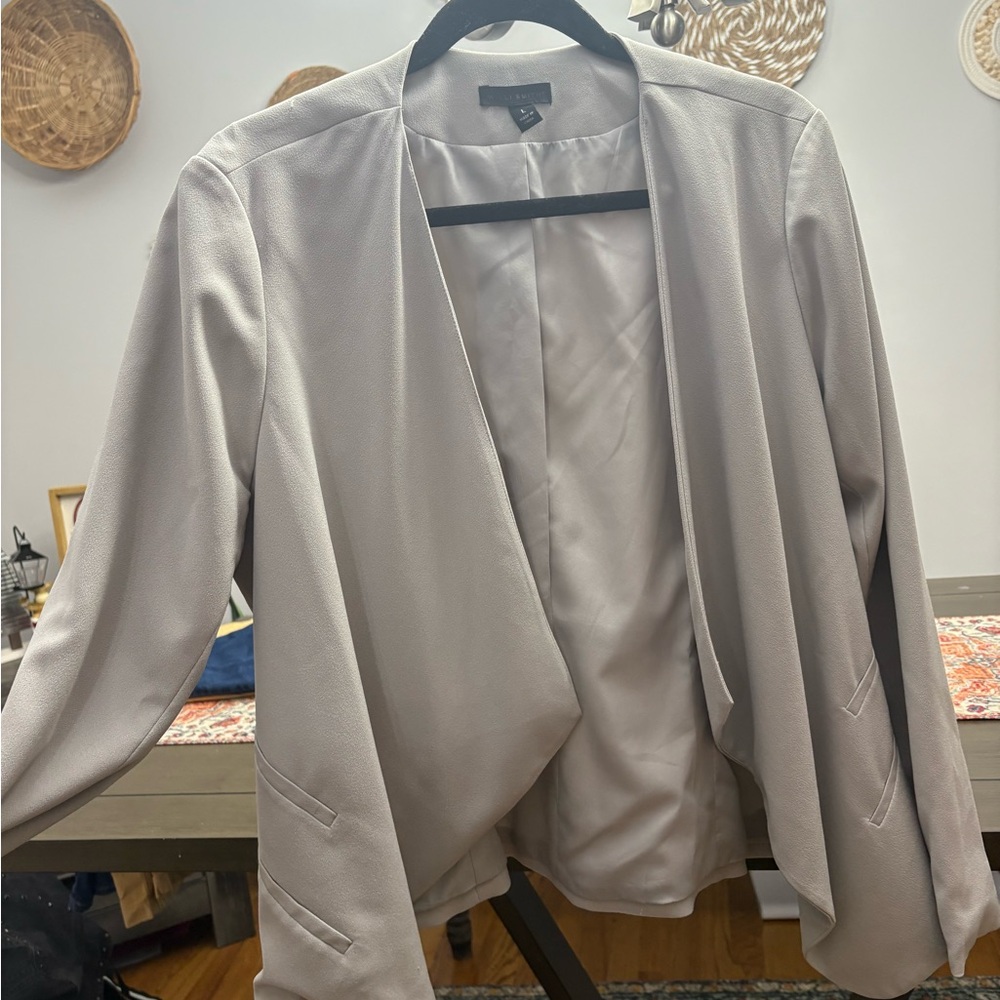 Willi Smith Light Gray Women's Blazer